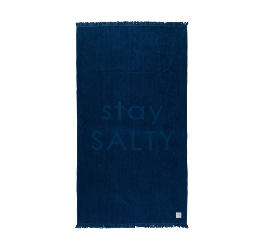 Πετσέτα Θαλάσσης 90x 170 Nef-Nef Stay Salty Blue