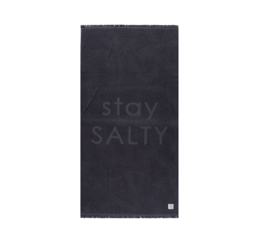 Πετσέτα Θαλάσσης 90x 170 Nef-Nef Stay Salty Grey