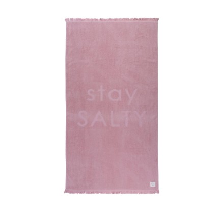 Πετσέτα Θαλάσσης 90x 170 Nef-Nef Stay Salty Pink