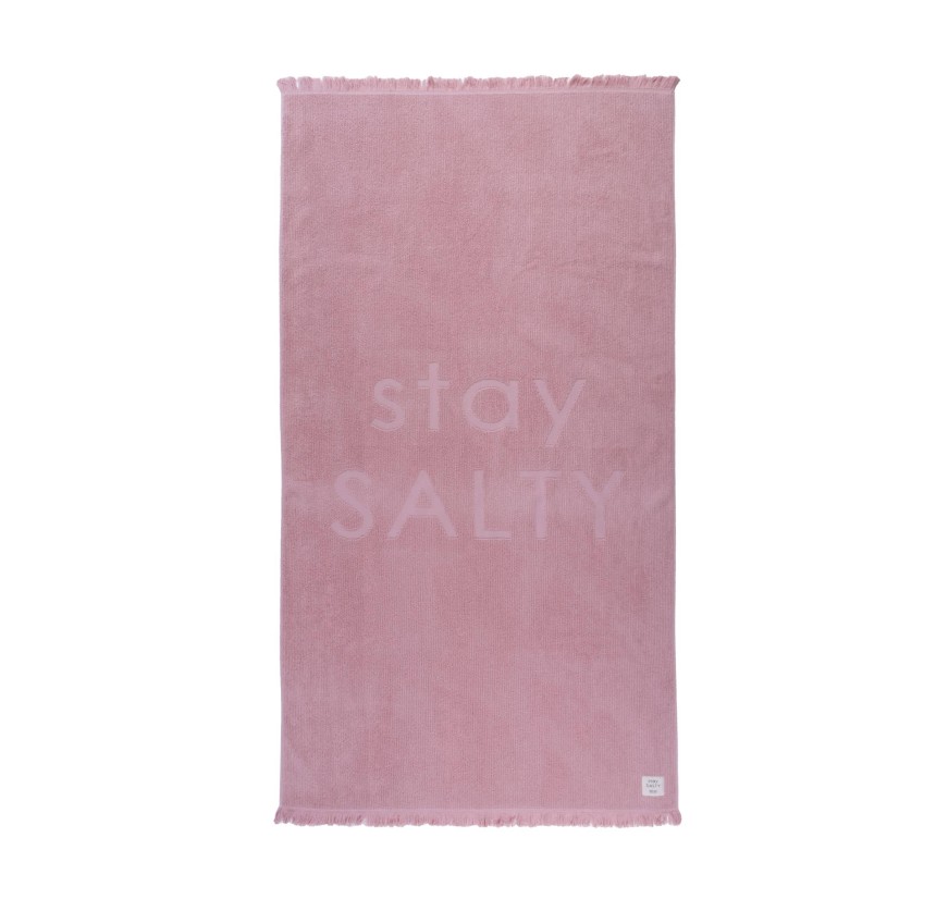 Πετσέτα Θαλάσσης 90x 170 Nef-Nef Stay Salty Pink