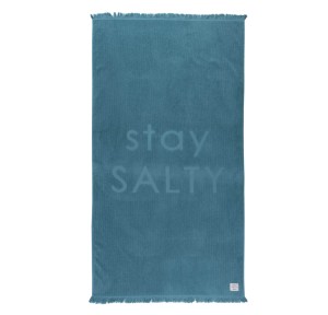 Πετσέτα Θαλάσσης 90x 170 Nef-Nef Stay Salty Teal