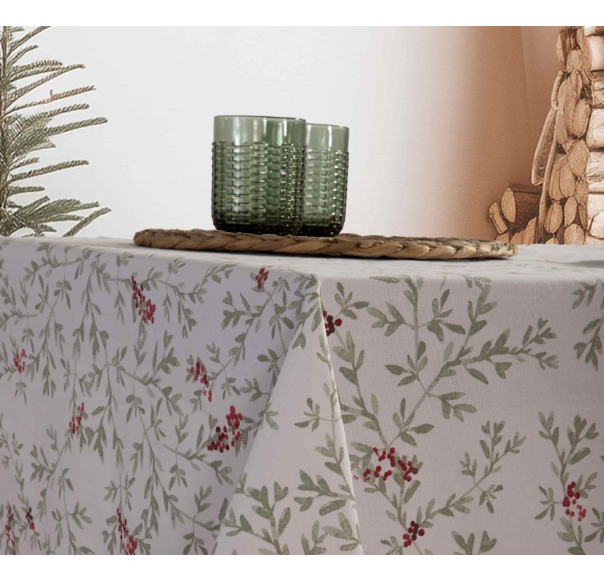 Χριστουγεννιάτικο Τραπεζομάντηλο (140x 240) Nef - Nef Hope Beige