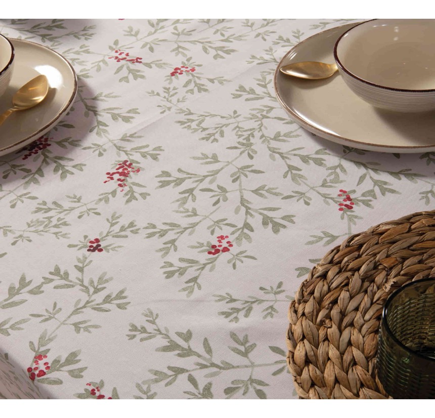 Χριστουγεννιάτικη Τραβέρσα 45x140 Nef-Nef Hope Beige Χριστουγεννιάτικη Τραβέρσα 45x140 Nef-Nef Hope Beige