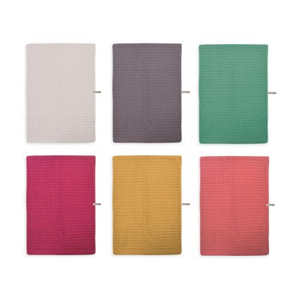 Ποτηρόπανο Πικέ Κουζίνας 45x68 Nef-Nef Wafflow Mauve Ποτηρόπανο Πικέ Κουζίνας 45x68 Nef-Nef Wafflow Mauve