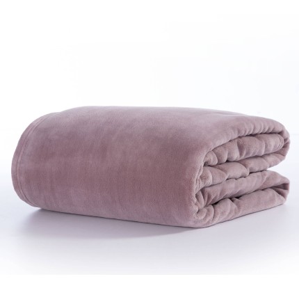 Κουβέρτα Fleece Υπέρδιπλη  Nef - Nef Cozy Mauve