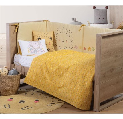 Παιδικό Χαλί D.100 Nef - Nef Hedgehog Yellow Παιδικό Χαλί D.100 Nef - Nef Hedgehog Yellow