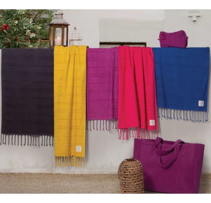 Πετσέτα Θαλάσσης Nef-Nef Expression 23 80x 160 Blue Πετσέτα Θαλάσσης Nef-Nef Expression 23 80x 160 Blue