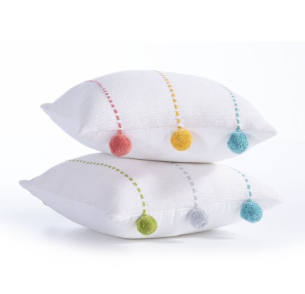 Διακοσμητικό Μαξιλάρι 35x35 Nef - Nef Life Line Coral/Yellow Διακοσμητικό Μαξιλάρι 35x35 Nef - Nef Life Line Coral/Yellow