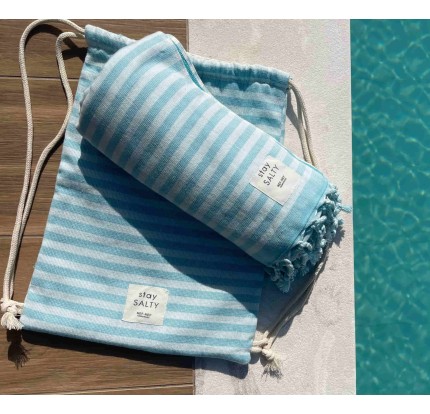 Παιδική Πετσέτα Θαλάσσης 70x 120 Nef-Nef Sweet Line Aqua Παιδική Πετσέτα Θαλάσσης 70x 120 Nef-Nef Sweet Line Aqua