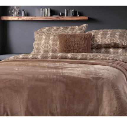 Κουβέρτα Υπέρδιπλη Nef - Nef Velosso-24 Mocca