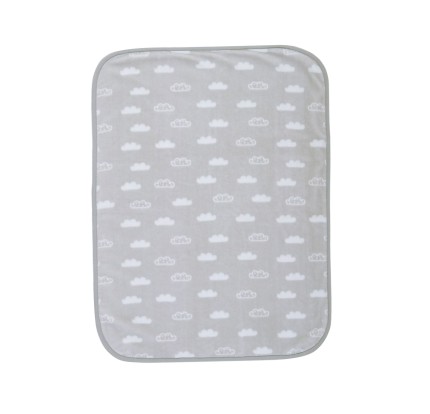 Βρεφική Κουβέρτα Αγκαλιάς 75x100 Nef-Nef Clouds Grey Βρεφική Κουβέρτα Αγκαλιάς 75x100 Nef-Nef Clouds Grey