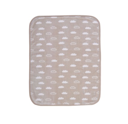 Βρεφική Κουβέρτα Αγκαλιάς 75x100 Nef-Nef Clouds Beige Βρεφική Κουβέρτα Αγκαλιάς 75x100 Nef-Nef Clouds Beige