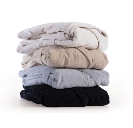 Μπουρνούζι Βελουτέ Με Γιακά Nef-Nef Unit Black Μπουρνούζι Βελουτέ Με Γιακά Nef-Nef Unit Black