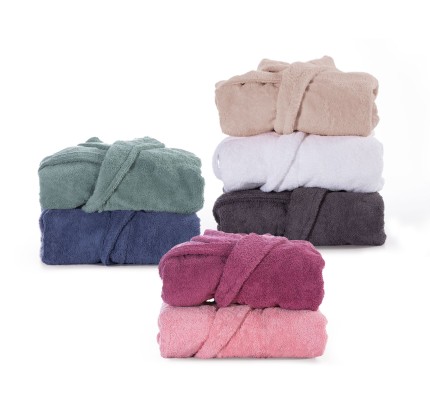 Μπουρνούζι με Γιακά Nef-Nef Fresh White Μπουρνούζι με Γιακά Nef-Nef Fresh White