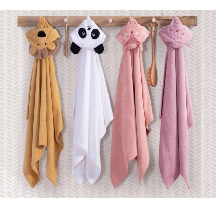 Βρεφική Κάπα 70x120 Nef-Nef Sweet Lion Gold