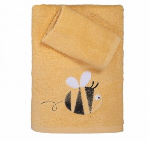 Παιδικές Πετσέτες Σετ (2τμχ) Nef- Nef Bee Yellow