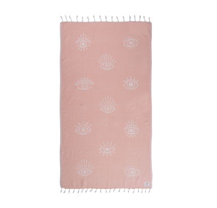 Πετσέτα Θαλάσσης 90x1.70 Nef-Nef Eyes On Me Pink Πετσέτα Θαλάσσης 90x1.70 Nef-Nef Eyes On Me Pink