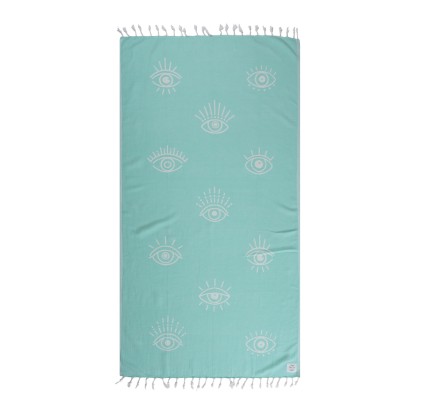 Πετσέτα Θαλάσσης 90x1.70 Nef-Nef Eyes On Me Aqua