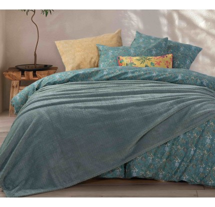 Κουβέρτα Fleece Υπέρδιπλη  Nef - Nef Worth Green