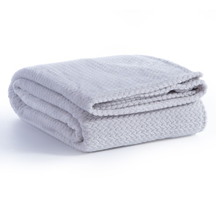 Κουβέρτα Fleece Μονή  Nef - Nef Worth Grey