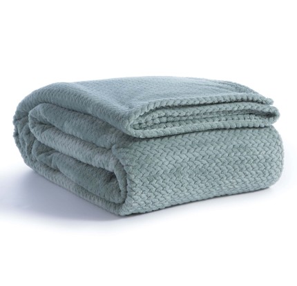 Κουβέρτα Fleece Μονή  Nef - Nef Worth Green