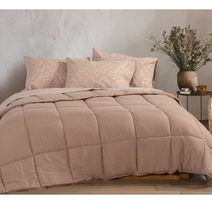 Πάπλωμα Μονό Nef - Nef Colorfull Taupe Πάπλωμα Μονό Nef - Nef Colorfull Taupe