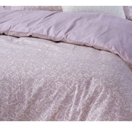 Σεντόνια Μονά (Σετ) Φανελένια Nef - Nef Sorial Mauve Σεντόνια Μονά (Σετ) Φανελένια Nef - Nef Sorial Mauve