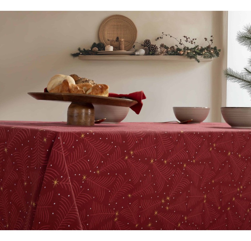 Χριστουγεννιάτικο Τραπεζομάντηλο (140x 240) Nef - Nef December Red