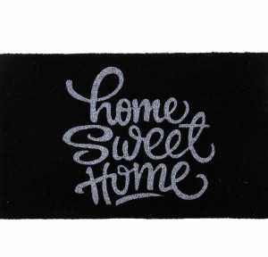 Χαλάκι Εισόδου 45x75 Nef-Nef Home Sweet Home Black