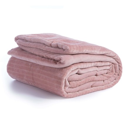 Κουβερτοπάπλωμα Μονό Nef -Nef Ezra-24 Rose Κουβερτοπάπλωμα Μονό Nef -Nef Ezra-24 Rose