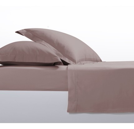 Ζεύγος Μαξιλαροθήκες Βαμβακοσατέν 52x 72 Nef-Nef Elements 24 Mocca Ζεύγος Μαξιλαροθήκες Βαμβακοσατέν 52x 72 Nef-Nef Elements 24 Mocca