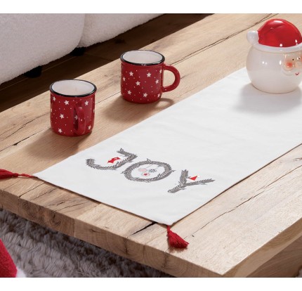 Τραβέρσα 33x 150 Nef- Nef Christmas Is All Around Ecru Τραβέρσα 33x 150 Nef- Nef Christmas Is All Around Ecru