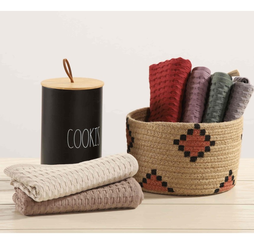 Ποτηρόπανο Πικέ Κουζίνας 45x68 Nef-Nef Wafflow 24 Green Ποτηρόπανο Πικέ Κουζίνας 45x68 Nef-Nef Wafflow 24 Green