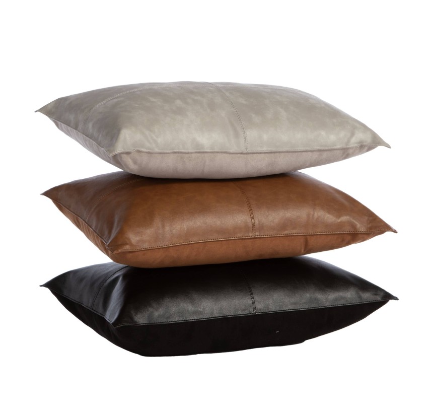 Διακοσμητικό Μαξιλάρι 30x50 Με Υφή Δέρματος Nef - Nef Lethal Black Διακοσμητικό Μαξιλάρι 30x50 Με Υφή Δέρματος Nef - Nef Lethal Black