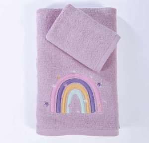 Παιδικές Πετσέτες Σετ (2τμχ) Nef- Nef Water Rainbow Lilac Παιδικές Πετσέτες Σετ (2τμχ) Nef- Nef Water Rainbow Lilac