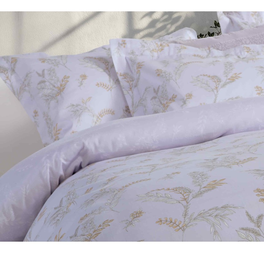 Σεντόνια Υπέρδιπλα (Σετ) Βαμβακοσατέν Nef - Nef Vendora Lilac Σεντόνια Υπέρδιπλα (Σετ) Βαμβακοσατέν Nef - Nef Vendora Lilac