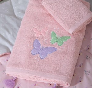 Παιδικές Πετσέτες Σετ (2τμχ) Nef- Nef Wings Of Joy Pink Παιδικές Πετσέτες Σετ (2τμχ) Nef- Nef Wings Of Joy Pink