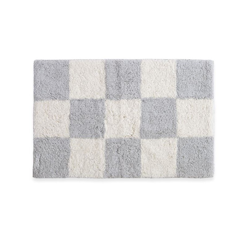 Χαλάκι Μπάνιου 50x80 Nef-Nef Chess Light Grey Χαλάκι Μπάνιου 50x80 Nef-Nef Chess Light Grey