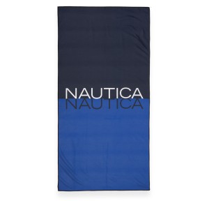 Πετσέτα Θαλάσσης από Μικροΐνες Nautica-Nau Duocolor 80x160 Blue Πετσέτα Θαλάσσης από Μικροΐνες Nautica-Nau Duocolor 80x160 Blue