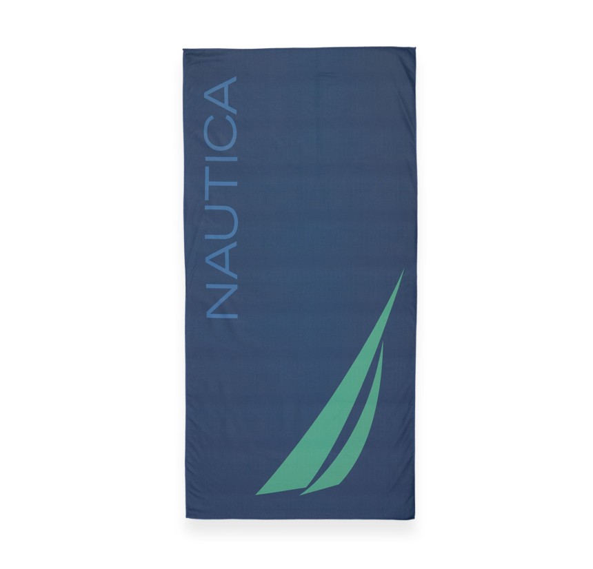 Πετσέτα Θαλάσσης από Μικροΐνες Nautica-Nau Mast 80x160 Blue Πετσέτα Θαλάσσης από Μικροΐνες Nautica-Nau Mast 80x160 Blue