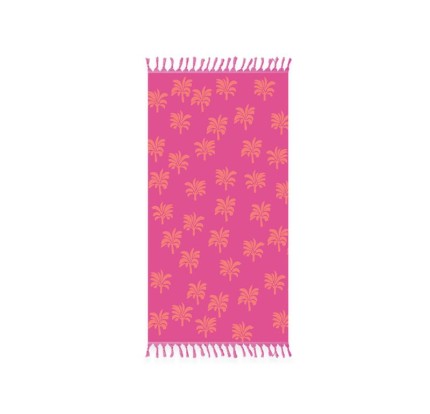 Πετσέτα Θαλάσσης  80x160 Nef-Nef Palmer Fuchsia Πετσέτα Θαλάσσης  80x160 Nef-Nef Palmer Fuchsia