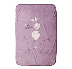 Βρεφική Κουβέρτα Κούνιας 100x140 Nef-Nef Best Friends Lilac