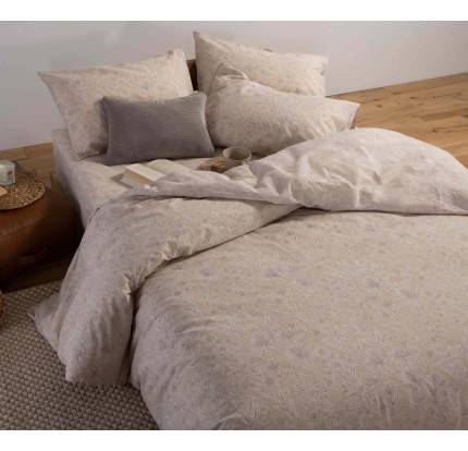 Σεντόνια Υπέρδιπλα (Σετ) με Λάστιχο Nef - Nef Lucil Beige Σεντόνια Υπέρδιπλα (Σετ) με Λάστιχο Nef - Nef Lucil Beige