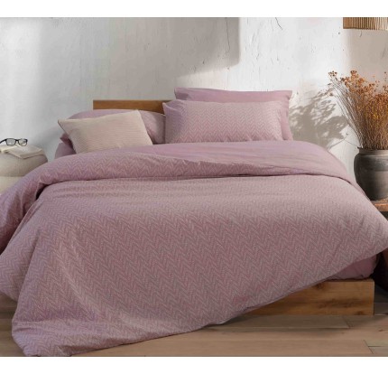 Σεντόνια Διπλά (Σετ) Nef - Nef Suspen Mauve Σεντόνια Διπλά (Σετ) Nef - Nef Suspen Mauve