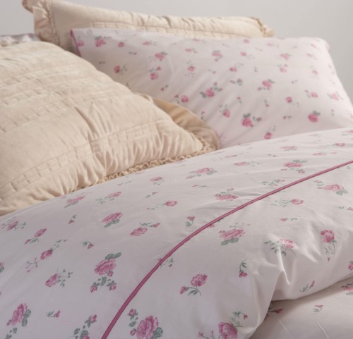 Παπλωματοθήκη Υπέρδιπλη (Σετ) Nef - Nef Loraley Pink