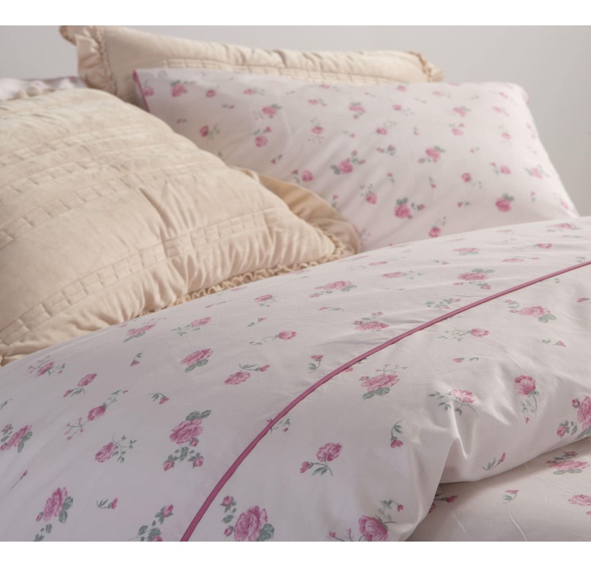 Παπλωματοθήκη Υπέρδιπλη (Σετ) Nef - Nef Loraley Pink Παπλωματοθήκη Υπέρδιπλη (Σετ) Nef - Nef Loraley Pink