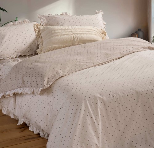 Παπλωματοθήκη Υπέρδιπλη (Σετ) Nef - Nef Piombino Beige