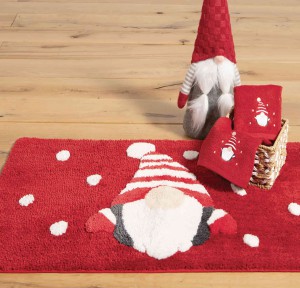 Χαλάκι Μπάνιου 50x80 Nef-Nef Happy Dwarf Red Χαλάκι Μπάνιου 50x80 Nef-Nef Happy Dwarf Red