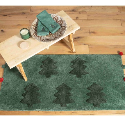 Χαλάκι 70x140 Nef-Nef Trees Of Joy Green
