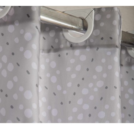 Κουρτίνα Μπάνιου 180x 200 Nef - Nef Fonteste Silver Κουρτίνα Μπάνιου 180x 200 Nef - Nef Fonteste Silver